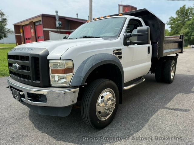 2008 Ford Super Duty F-450 DRW Cab-Chassis 4WD Reg Cab 141" Hydraulic Dump Bed - 23062687 - 2