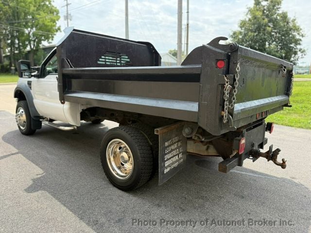 2008 Ford Super Duty F-450 DRW Cab-Chassis 4WD Reg Cab 141" Hydraulic Dump Bed - 23062687 - 4