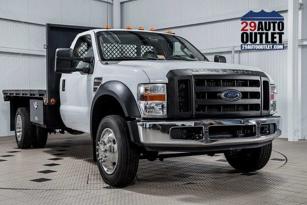 2008 Ford Super Duty F-550 DRW F550 FLATBED - 15798683 - 0