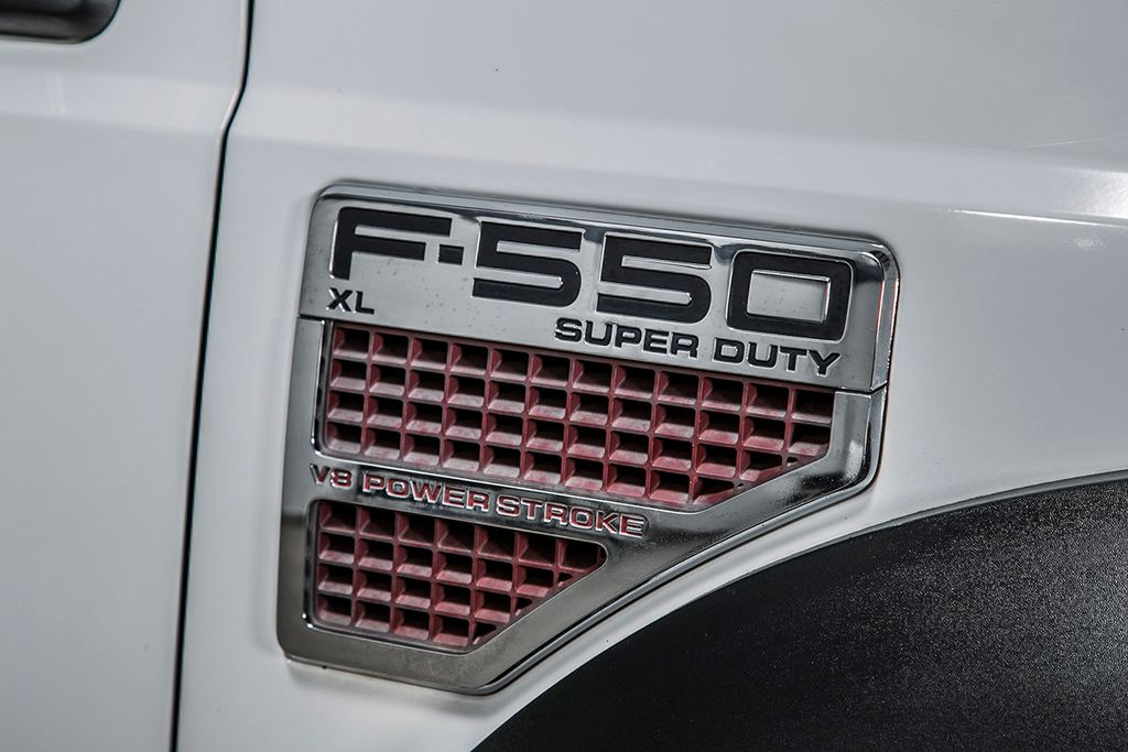 2008 Ford Super Duty F-550 DRW F550 REG CAB 4X4 * 6.4 POWERSTROKE * 15' STAKE BODY DUMP - 13884900 - 4