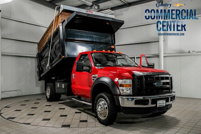 2008 Ford Super Duty F-550 DRW F550 REG CAB * 6.4 POWERSTROKE * 12' LANDSCAPE DUMP * 1 OWNER - 17315189 - 0