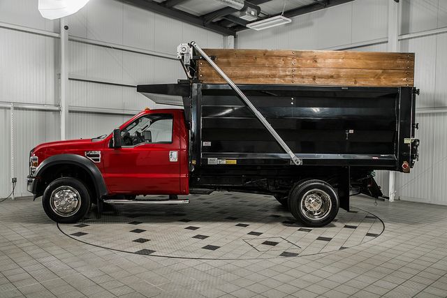 2008 Ford Super Duty F-550 DRW F550 REG CAB * 6.4 POWERSTROKE * 12' LANDSCAPE DUMP * 1 OWNER - 17315189 - 4
