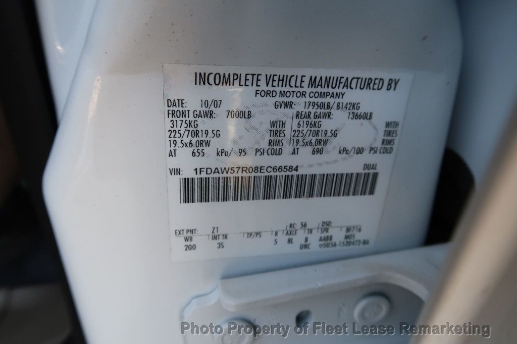 2008 Ford Super Duty F-550 DRW F-550SD 4WD Crew Cab 10' Utility Bucket Truck - 22876547 - 13