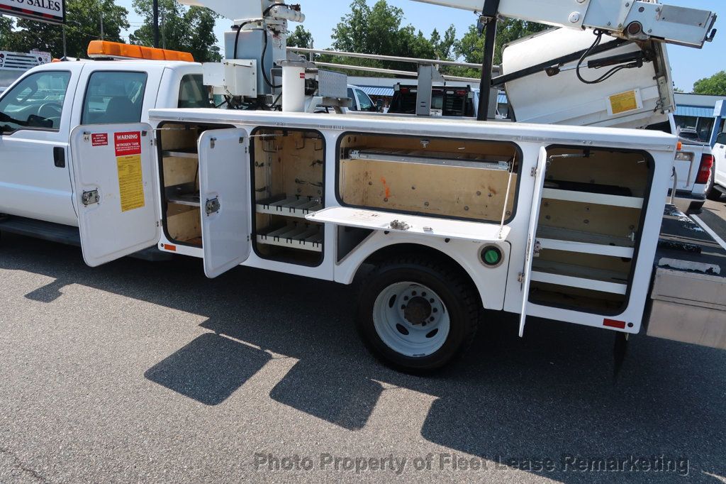 2008 Ford Super Duty F-550 DRW F-550SD 4WD Crew Cab 10' Utility Bucket Truck - 22876547 - 17