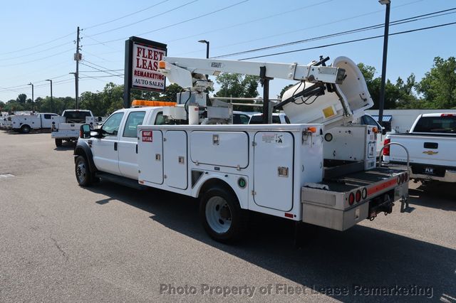 2008 Ford Super Duty F-550 DRW F-550SD 4WD Crew Cab 10' Utility Bucket Truck - 22876547 - 2