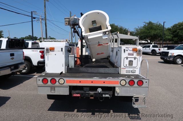 2008 Ford Super Duty F-550 DRW F-550SD 4WD Crew Cab 10' Utility Bucket Truck - 22876547 - 3