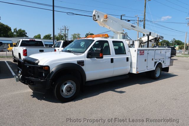 2008 Ford Super Duty F-550 DRW F-550SD 4WD Crew Cab 10' Utility Bucket Truck - 22876547 - 47