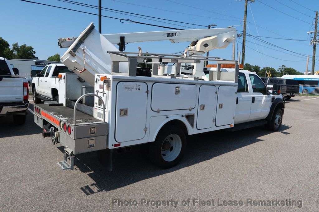 2008 Ford Super Duty F-550 DRW F-550SD 4WD Crew Cab 10' Utility Bucket Truck - 22876547 - 4