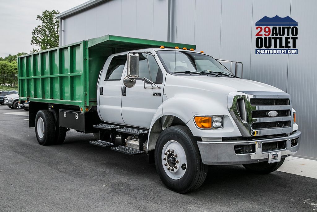 2008 Ford Super Duty F-750 16' LANDSCAPE DUMP - 16116386 - 0