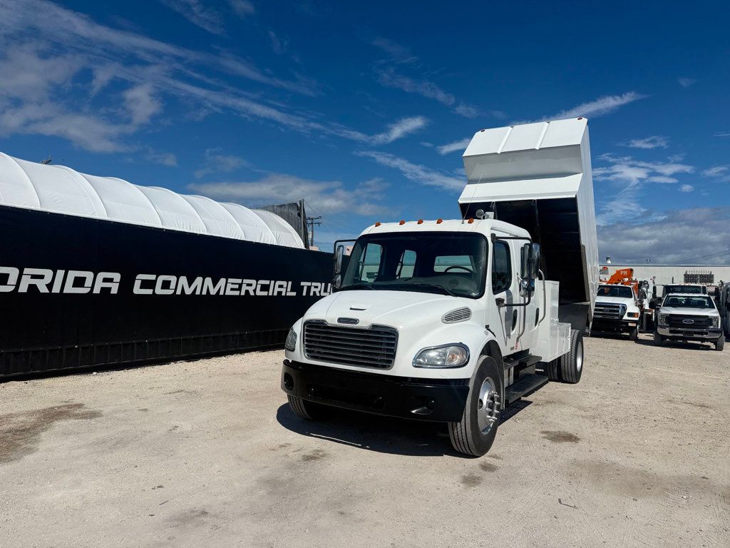 2008 Freightliner M2 Crew Cab Chipper Dump Truck  - 22980400 | Video 1