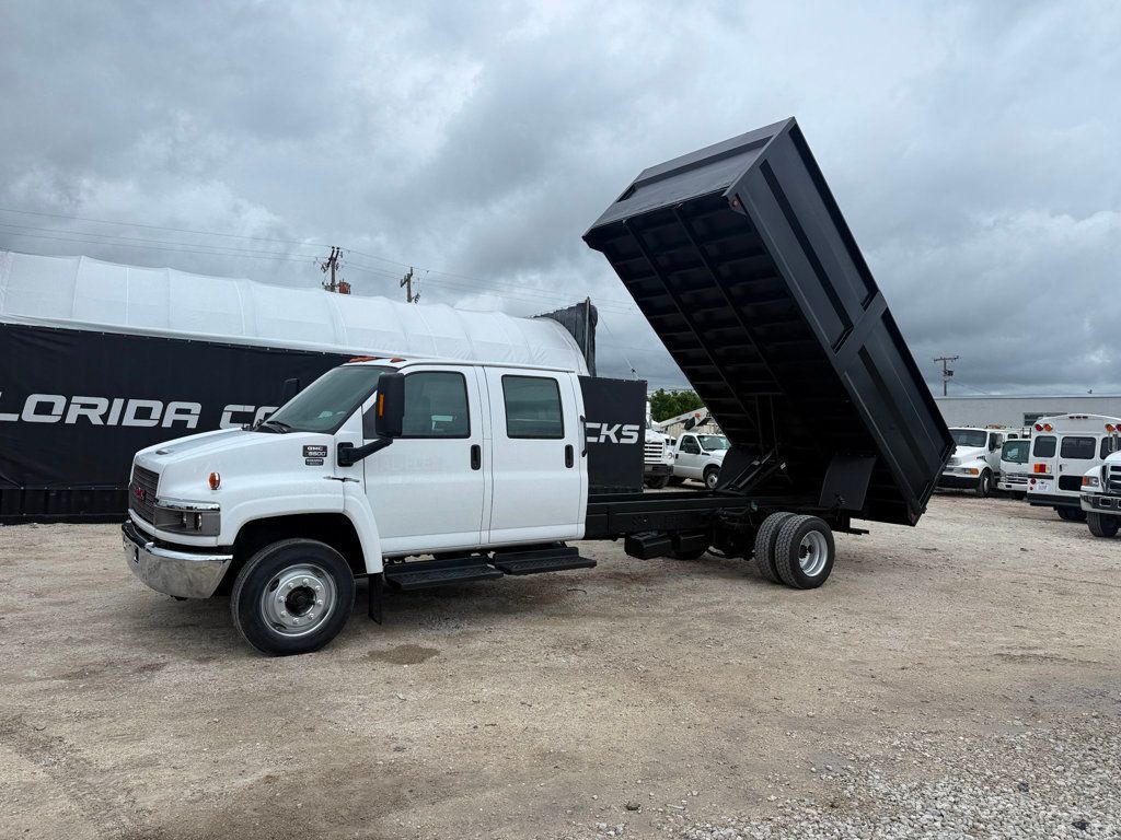 2008 GMC C5500 Crew Cab 17' Dump Truck  - 22972446 | Video 1