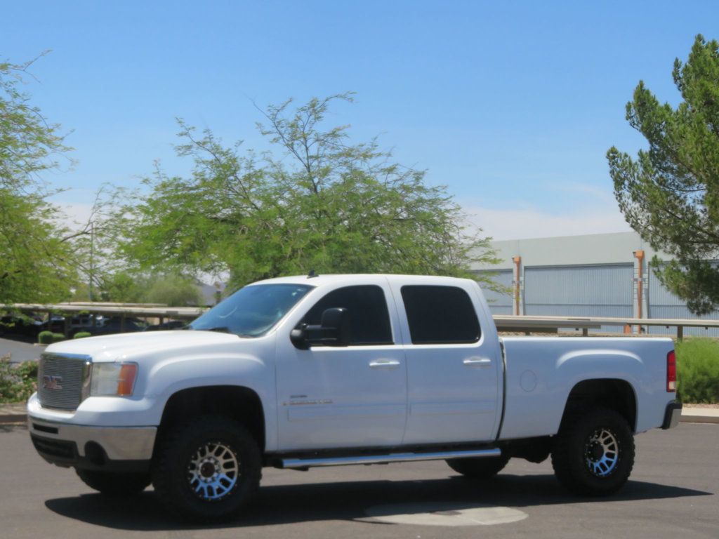 2008 GMC Sierra 2500HD 3OWNER AZ DURAMAX CREWCAB EXTRA  CLEAN CREWCAB SLT LEATHER   - 23035898 | Video 1