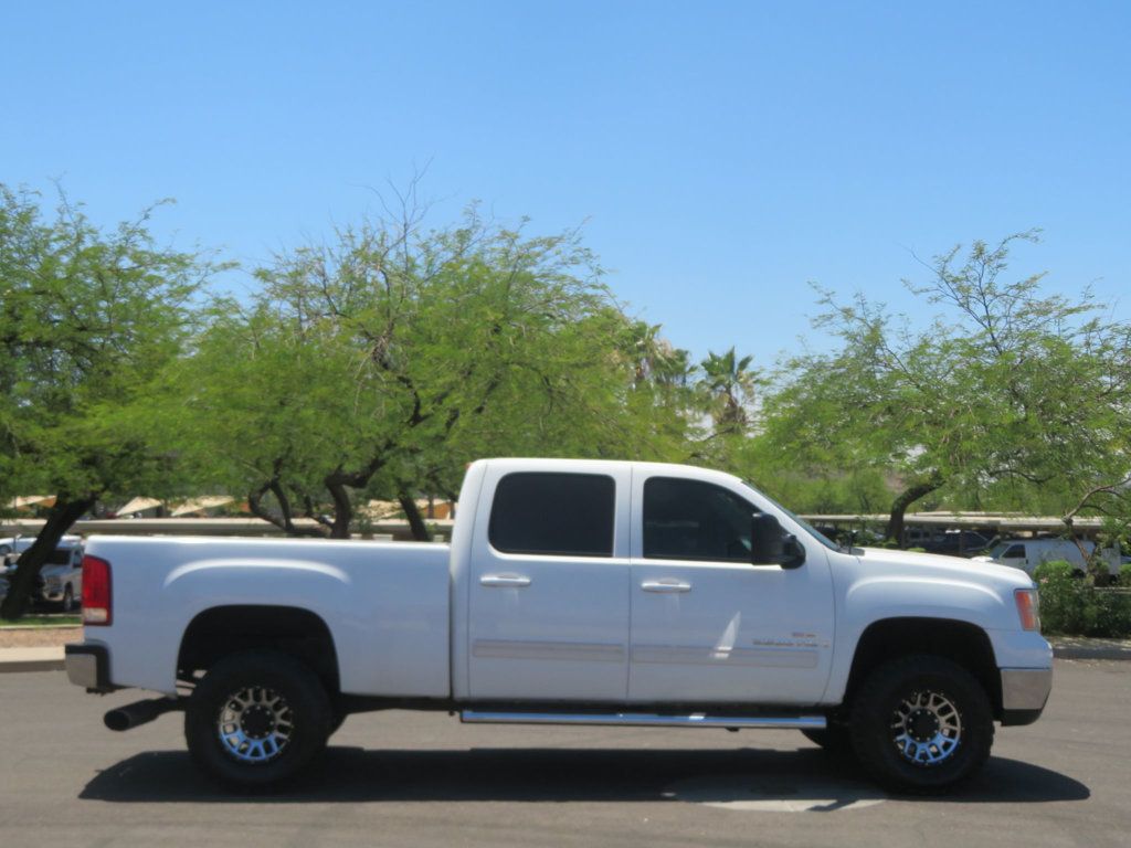 2008 GMC Sierra 2500HD 3OWNER AZ DURAMAX CREWCAB EXTRA  CLEAN CREWCAB SLT LEATHER   - 23035898 - 2