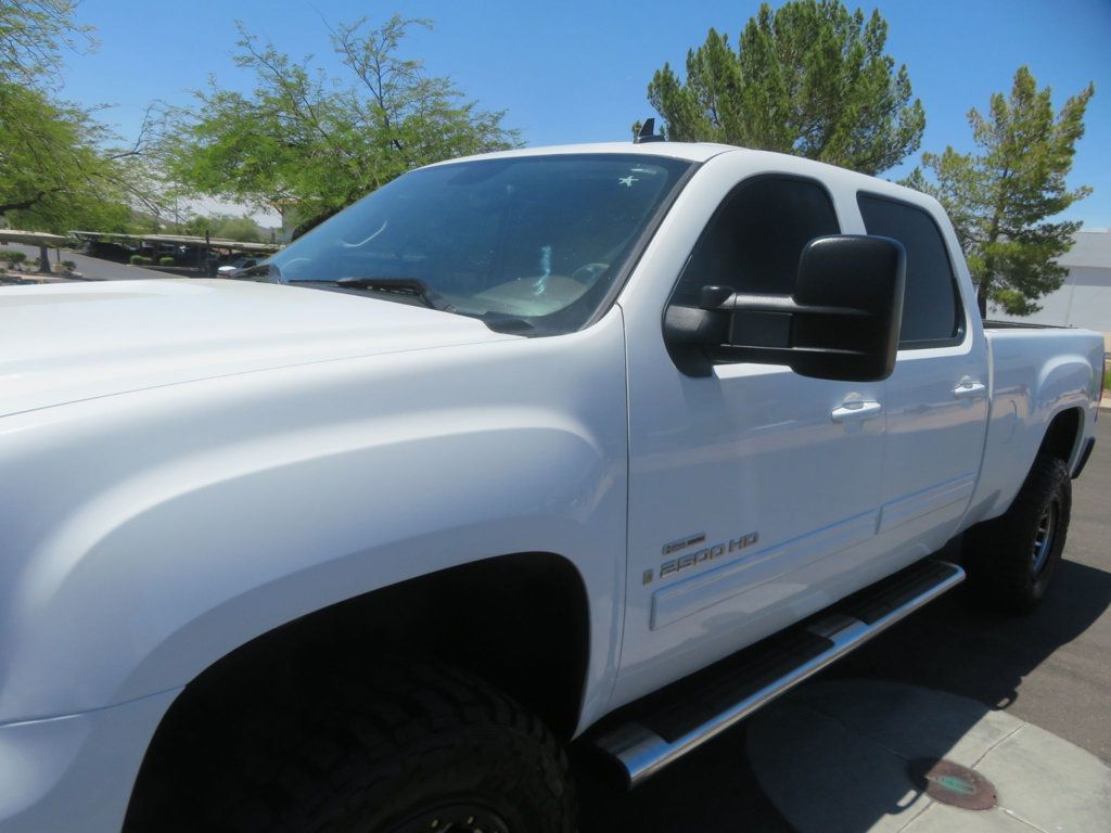 2008 GMC Sierra 2500HD 3OWNER AZ DURAMAX CREWCAB EXTRA  CLEAN CREWCAB SLT LEATHER   - 23035898 - 7