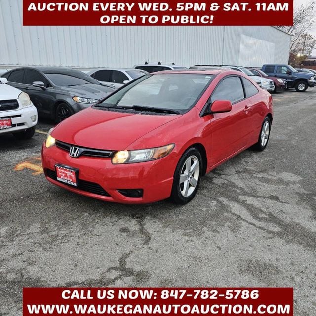 2008 Honda Civic Coupe 2dr Automatic EX-L - 22952385 - 0