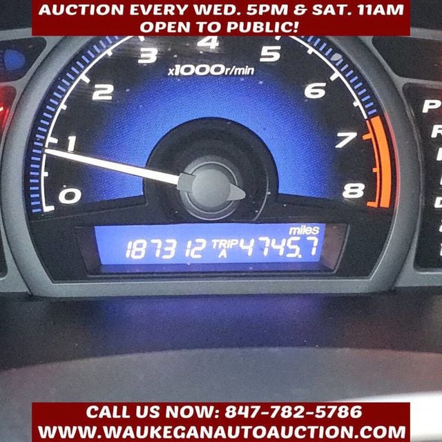 2008 Honda Civic Coupe 2dr Automatic EX-L - 22952385 - 8