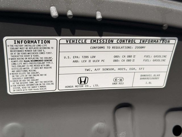 2008 Honda Civic Sedan 4dr Automatic LX - 22971671 - 29