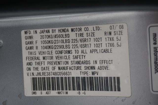 2008 Honda CR-V 2WD 5dr EX-L - 22939143 - 27