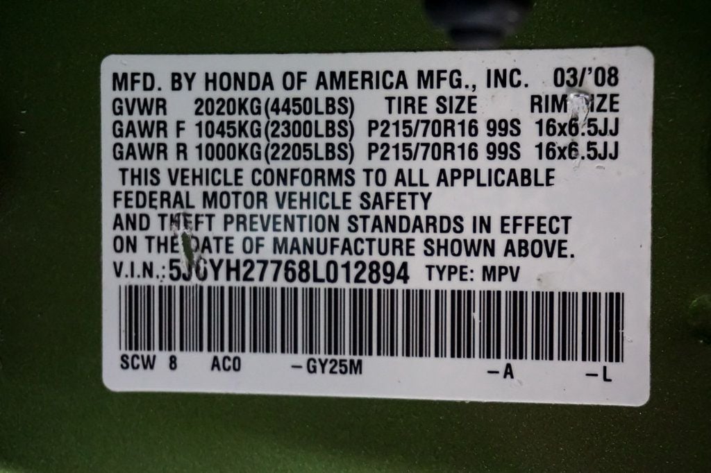 2008 Honda Element *Element EX 4WD* *5-Speed Manual* *Only 84k Miles* - 23049759 - 18