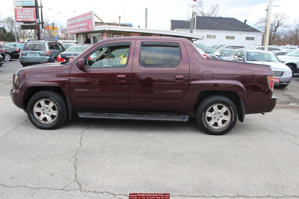 2008 Honda Ridgeline 4WD Crew Cab RTL w/Lthr - 22359223 - 3