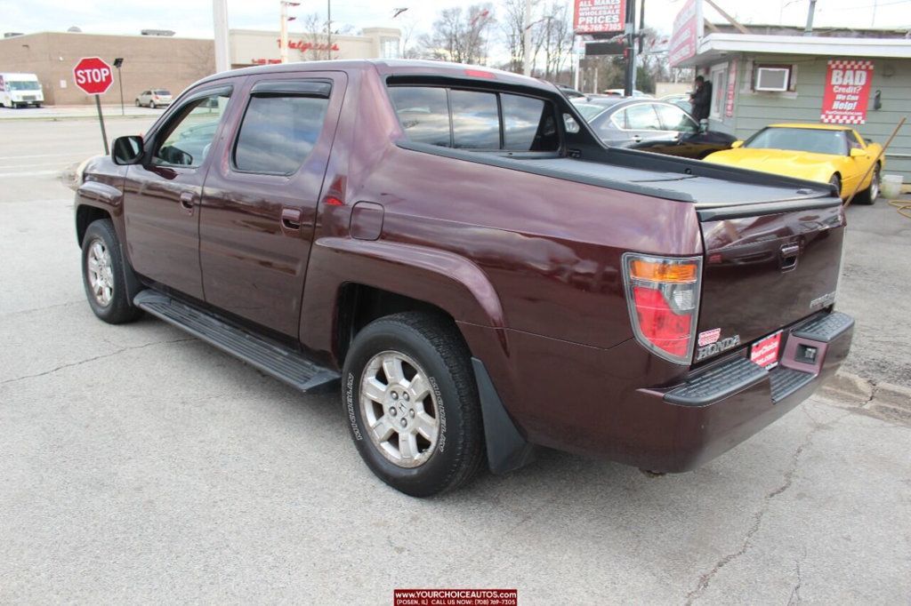 2008 Honda Ridgeline 4WD Crew Cab RTL w/Lthr - 22359223 - 4