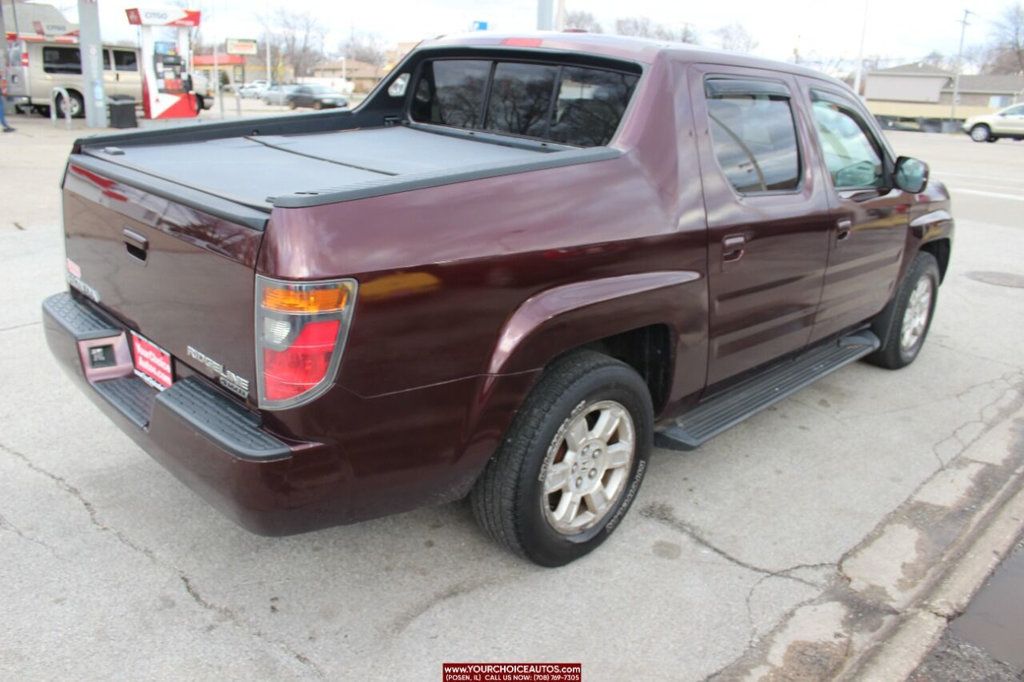 2008 Honda Ridgeline 4WD Crew Cab RTL w/Lthr - 22359223 - 6