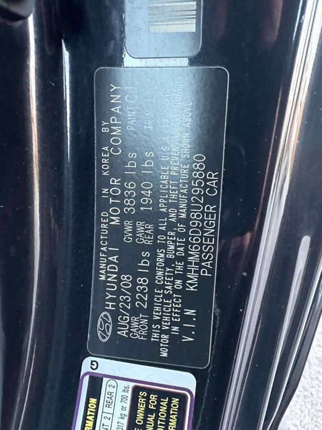 2008 Hyundai Tiburon 2dr Coupe Automatic GS - 23010689 - 23