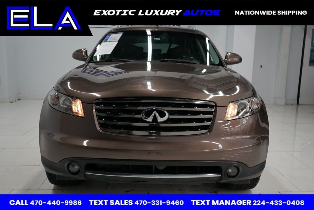 2008 INFINITI FX45 HARD TO FIND BROWN ON BROWN! NO DASH BOARD BUBBLE AWD! WOODGRAIN - 22703085 - 15