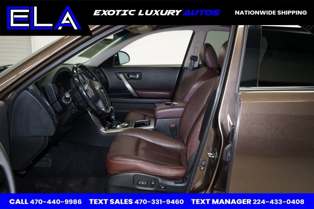 2008 INFINITI FX45 HARD TO FIND BROWN ON BROWN! NO DASH BOARD BUBBLE AWD! WOODGRAIN - 22703085 - 16