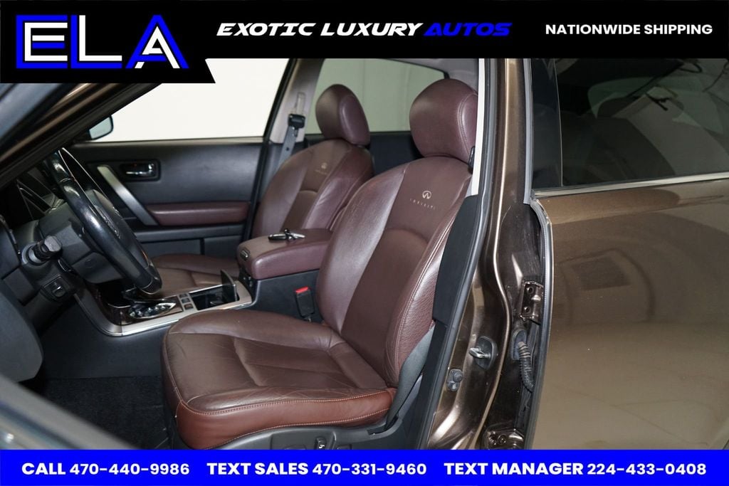 2008 INFINITI FX45 HARD TO FIND BROWN ON BROWN! NO DASH BOARD BUBBLE AWD! WOODGRAIN - 22703085 - 17