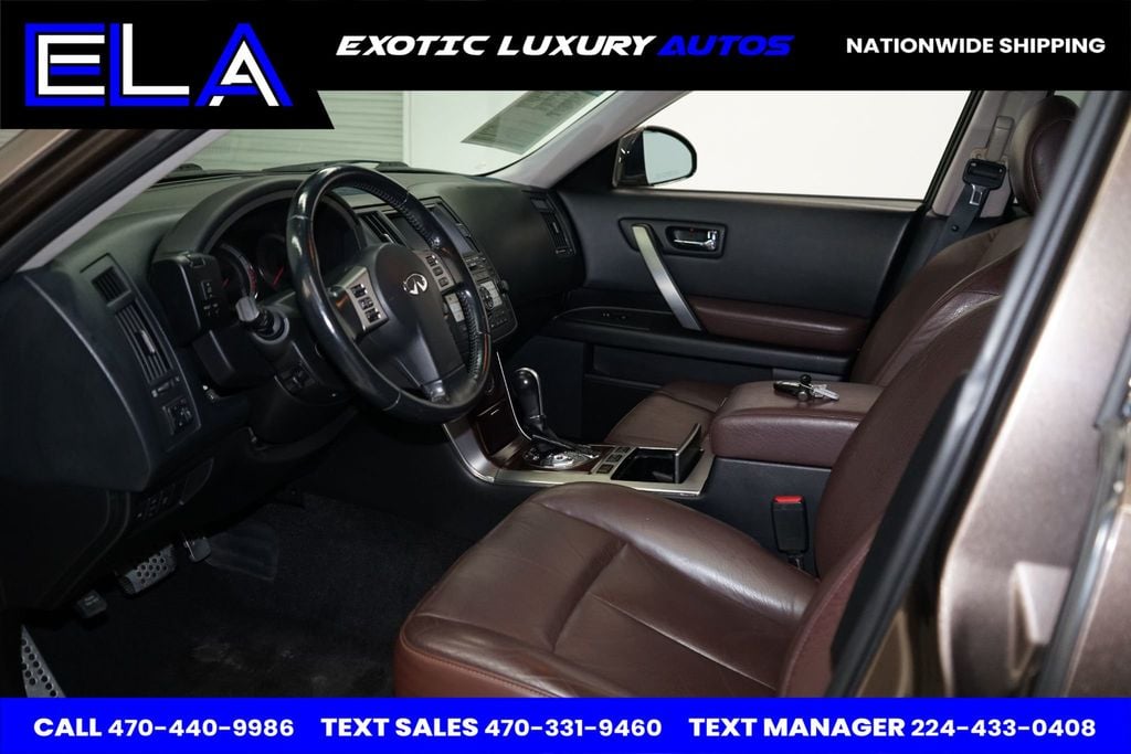 2008 INFINITI FX45 HARD TO FIND BROWN ON BROWN! NO DASH BOARD BUBBLE AWD! WOODGRAIN - 22703085 - 19