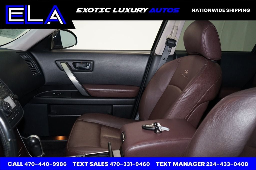 2008 INFINITI FX45 HARD TO FIND BROWN ON BROWN! NO DASH BOARD BUBBLE AWD! WOODGRAIN - 22703085 - 21