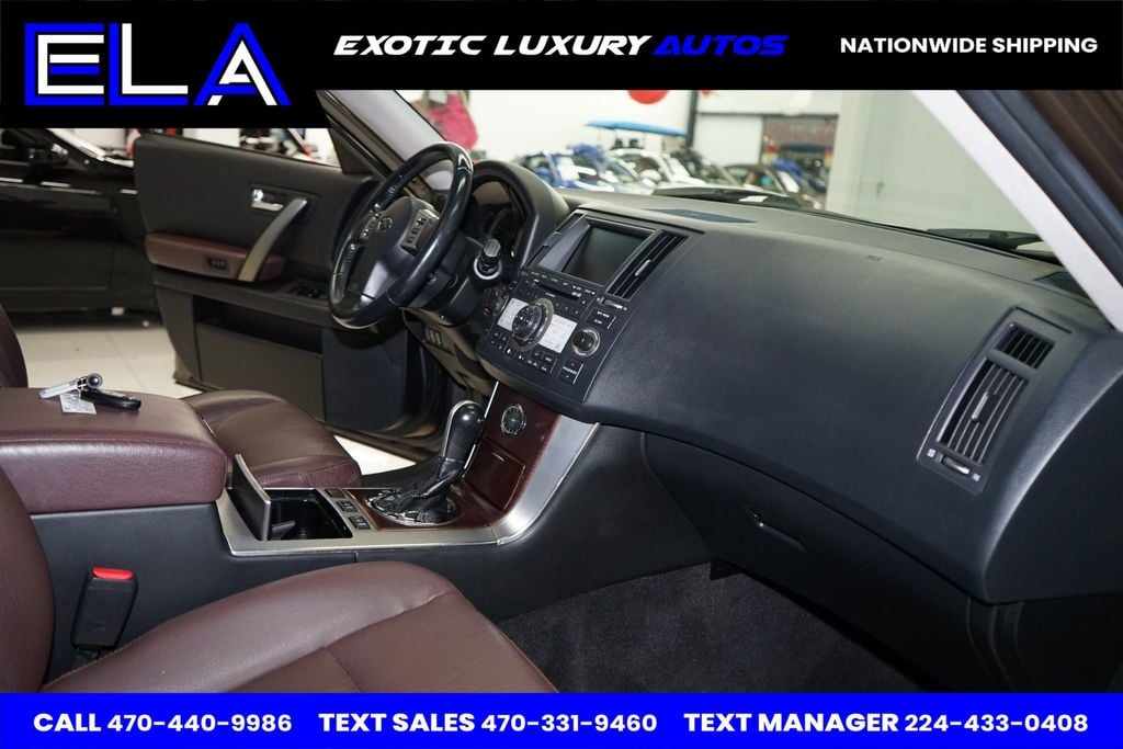 2008 INFINITI FX45 HARD TO FIND BROWN ON BROWN! NO DASH BOARD BUBBLE AWD! WOODGRAIN - 22703085 - 27