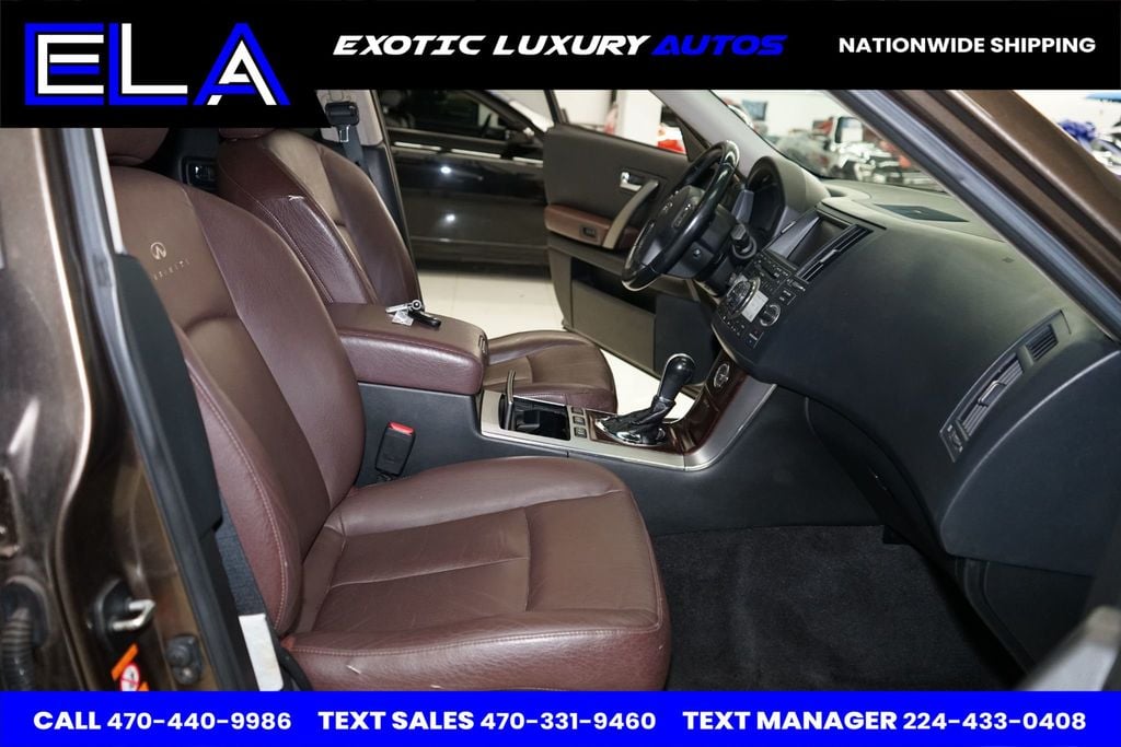 2008 INFINITI FX45 HARD TO FIND BROWN ON BROWN! NO DASH BOARD BUBBLE AWD! WOODGRAIN - 22703085 - 30