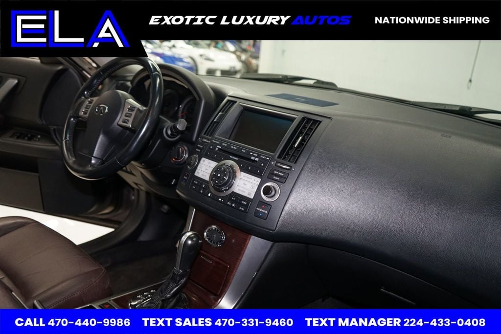 2008 INFINITI FX45 HARD TO FIND BROWN ON BROWN! NO DASH BOARD BUBBLE AWD! WOODGRAIN - 22703085 - 31