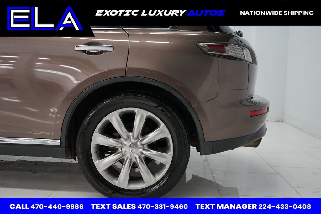 2008 INFINITI FX45 HARD TO FIND BROWN ON BROWN! NO DASH BOARD BUBBLE AWD! WOODGRAIN - 22703085 - 5