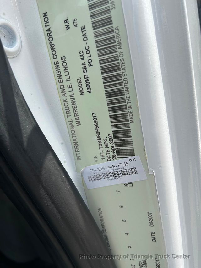 2008 International 4300 NON CDL FLATBED JUST 26k MILES NON DEF DIESEL! - 22863623 - 13