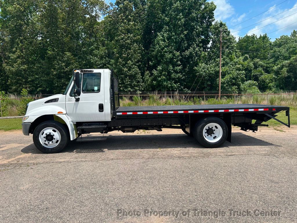 2008 International 4300 NON CDL FLATBED JUST 26k MILES NON DEF DIESEL! - 22863623 - 51