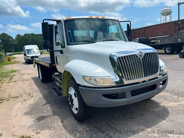 2008 International 4300 NON CDL FLATBED JUST 26k MILES NON DEF DIESEL! - 22863623 - 53