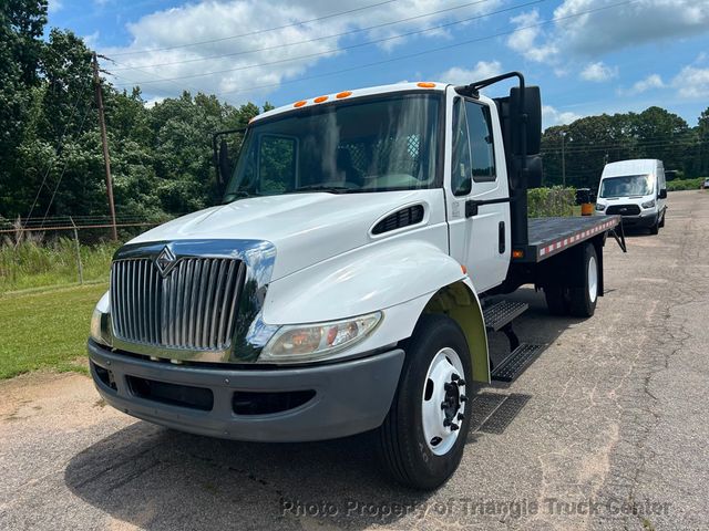 2008 International 4300 NON CDL FLATBED JUST 26k MILES NON DEF DIESEL! - 22863623 - 54