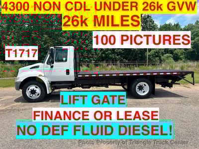 2008 International 4300 NON CDL FLATBED JUST 26k MILES - 1HTJTSKM68H568017