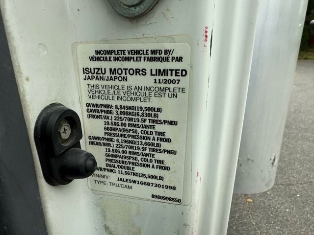 2008 Isuzu NRR 16 FOOT BOX TRUCK WITH LIFTGATE / SIDE DOOR FINANCING AVAILABLE - 22846774 - 43