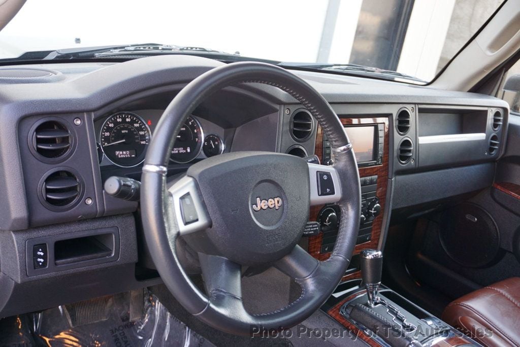 2008 Jeep Commander 4WD 4dr Limited 3RD ROW SEAT NAVIGATION REAR CAMERA LEATHER ROOF - 22665341 - 19