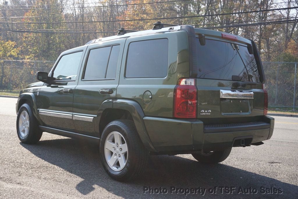 2008 Jeep Commander 4WD 4dr Limited 3RD ROW SEAT NAVIGATION REAR CAMERA LEATHER ROOF - 22665341 - 4