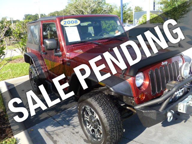 2008 Jeep Wrangler 4WD 2dr X - 15194341 - 0
