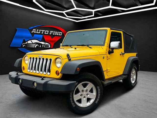 2008 Jeep Wrangler CLEAN CARFAX, X, 4X4, 6-SPD MANUAL, 16" STEEL WHEELS, V6 ENGINE - 23007108 - 0