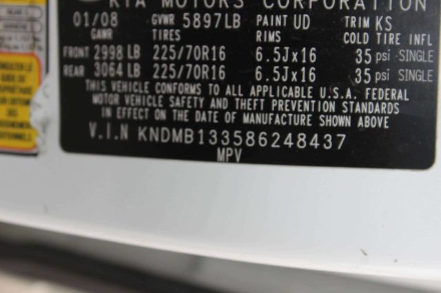 2008 Kia Sedona 4dr SWB - 23018686 - 11