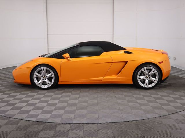 yellow lamborghini gallardo convertible