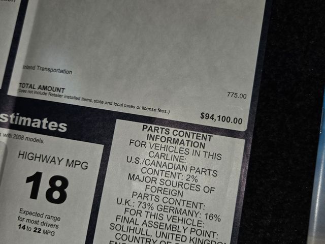 2008 Land Rover Range Rover 4WD 4dr SC - 23015633 - 89