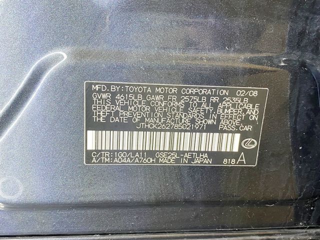 2008 Lexus IS 250 4dr Sport Sedan Automatic AWD - 22965780 - 61